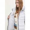 SUPERDRY Hooded Fuji Quilted Padded Jacket WHITE