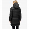 SUPERDRY Hooded Fuji Mid Padded Jacket BLACK