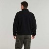 SUPERDRY Polar Men's Fleece Cardigan Black SUPERDRY Polar Men's Fleece Cardigan Black