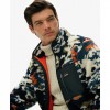 SUPERDRY Ovin Sweatshirt Fleece with Hood Lichen Print SUPERDRY Ovin Sweatshirt Fleece with Hood Lichen Print