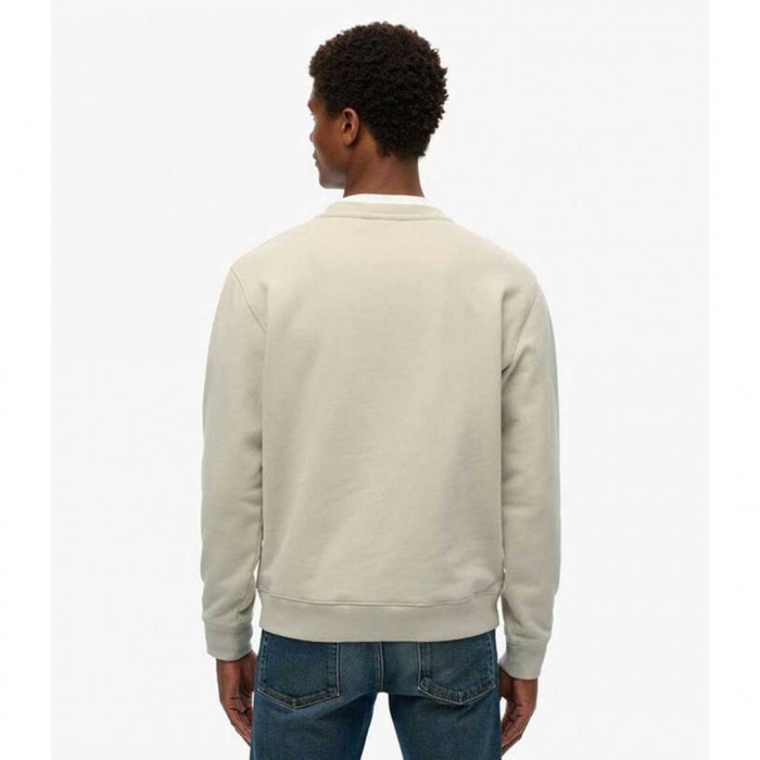 SUPERDRY Essential Logo Crew SWEATSHIRT BEIGE