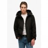 SUPERDRY Hooded Ultimate Embroidered JACKET BLACK SUPERDRY Hooded Ultimate Embroidered JACKET BLACK