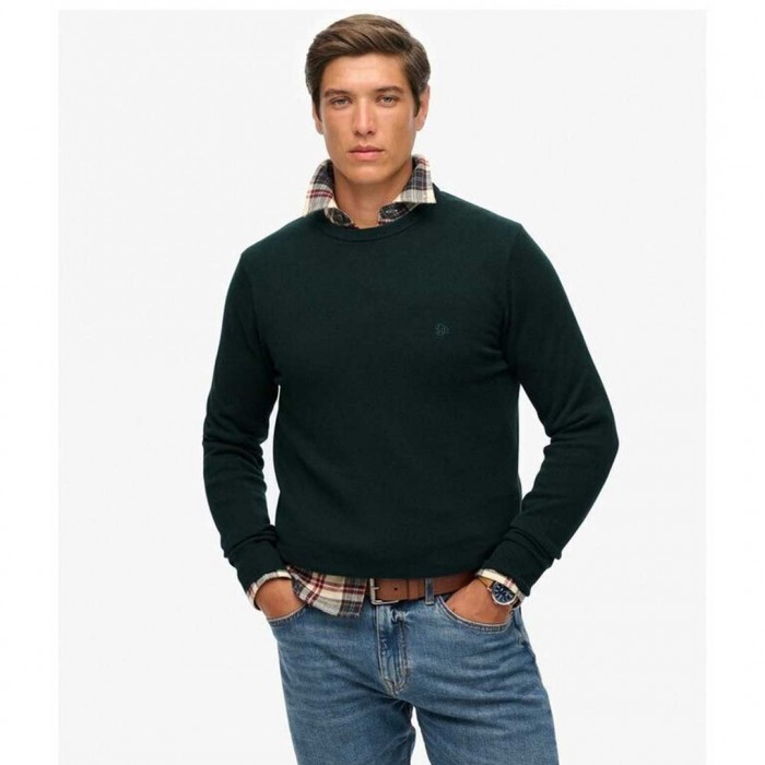 SUPERDRY MAN Blouse Enamel Green Marl