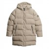 SUPERDRY WOMAN LONG PUFFER JACKET BEIGE SUPERDRY WOMAN LONG PUFFER JACKET BEIGE