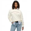 SUPERDRY Ovin Women's Sweatshirt White SUPERDRY Ovin Women's Sweatshirt White