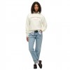 SUPERDRY Ovin Women's Sweatshirt White SUPERDRY Ovin Women's Sweatshirt White
