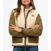SUPERDRY Women's Lifestyle Jacket for Winter Biege SUPERDRY Women's Lifestyle Jacket for Winter Biege