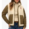 SUPERDRY Women's Lifestyle Jacket for Winter Biege SUPERDRY Women's Lifestyle Jacket for Winter Biege