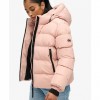 SUPERDRY Hooded Sports Puffer PINK SUPERDRY Hooded Sports Puffer PINK