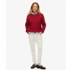 SUPERDRY WOMEN Loose twisted jumper BORDO SUPERDRY WOMEN Loose twisted jumper BORDO