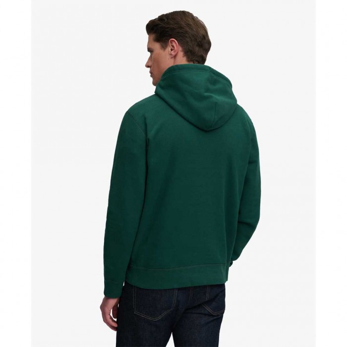 SUPERDRY MAN Essential SD Co Logo Hoodie GREEN