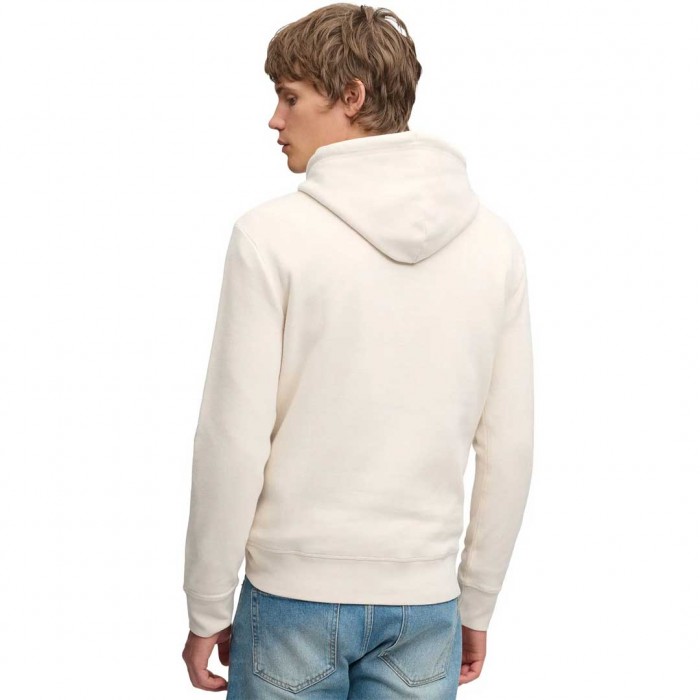 SUPERDRY MAN HOODIE ECRU