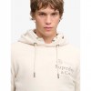 SUPERDRY MAN HOODIE ECRU