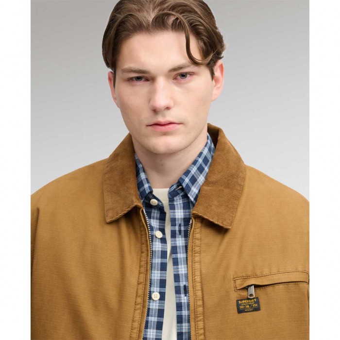 SUPERDRY MAN Workwear Ranch Jacket BROWN