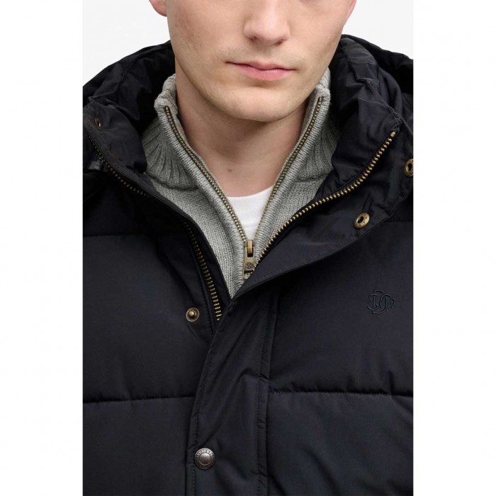 SUPERDRY MAN Premium Hood Puffer BLACK