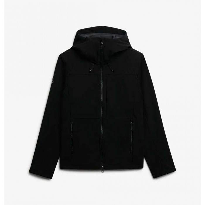 SUPERDRY Hooded Soft Shell Trekker BLACK