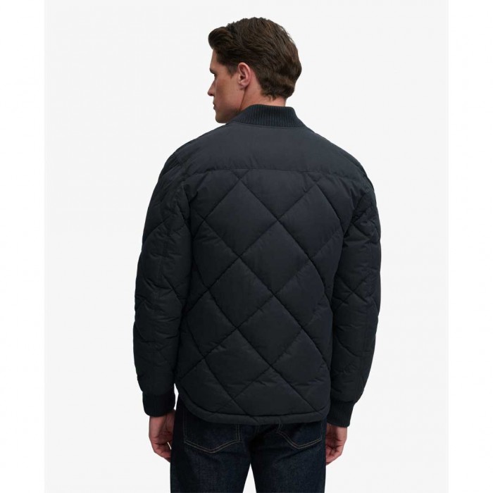 SUPERDRY Diamond Quilt Jacket DARK BLUE