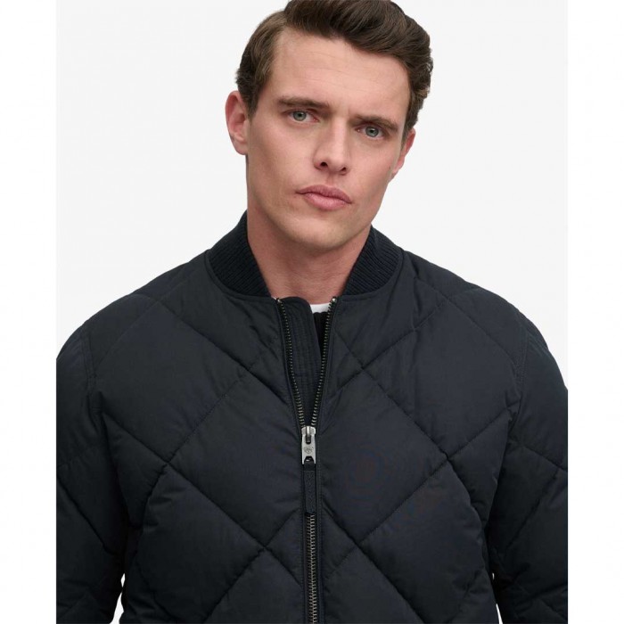 SUPERDRY Diamond Quilt Jacket DARK BLUE