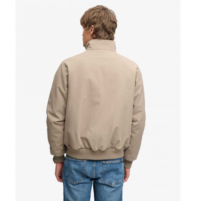 SUPERDRY MAN City Fleece Lined Jacket BEIGE