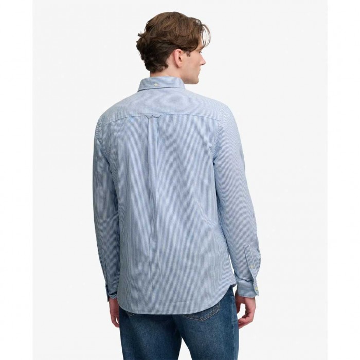 SUPERDRY MAN Long sleeve shirt Preppy Oxford STRIPE