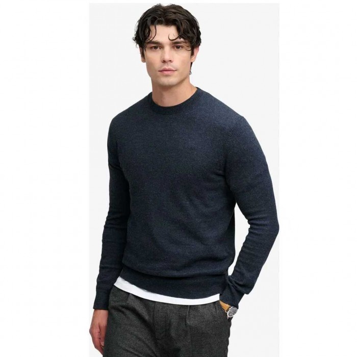 SUPERDRY Essential Lw Wool Blend Jumper NAVY