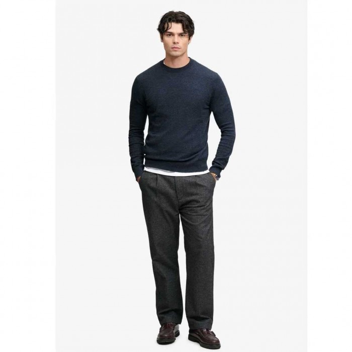 SUPERDRY Essential Lw Wool Blend Jumper NAVY