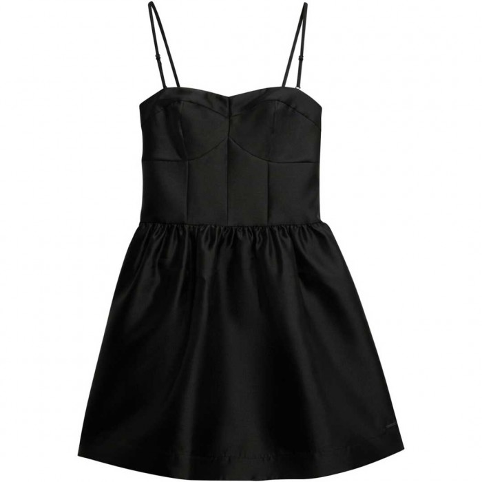 SUPERDRY WOMAN DRESS BLACK