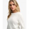 SUPERDRY WOMAN PULLOVER WHITE