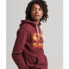 SUPERDRY Vintage Core Logo Great Outdoors Hoodie RED