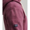 Superdry Ανδρικό φούτερ Vintage Corporation Logo Marl Hoodie BURGUNDY