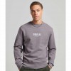 SUPERDRY Surplus Graphic Loose Crew Sweatshirt GREY