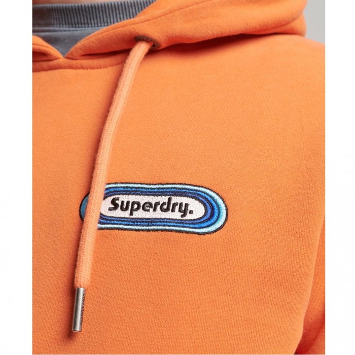 SUPERDRY Trade Tab Hoodie ORANGE