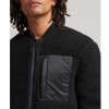 SUPERDRY Vintage Sherpa Zip Through Jacket BLACK