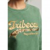 SUPERDRY Vintage Logo Borough Crew W2011547A 5wf drius green