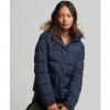 SUPERDRY Hooded Mid Layer Short Jacket NAVY