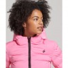 SUPERDRY Heat Sealed Padded Jacket Pink