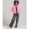 SUPERDRY Heat Sealed Padded Jacket Pink