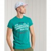 SUPERDRY Vintage Logo Tri T-Shirt OCEAN GREEN