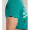 SUPERDRY Vintage Logo Tri T-Shirt OCEAN GREEN