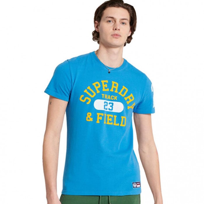 SUPERDRY TRACK AND FIELD GRAPHIC ΜΠΛΟΥΖΑ ΑΝΔΡIKH