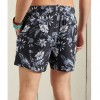 SUPERDRY M3010046A 4HA SUPER 5S BEACH VOLLEY BLACK HAWAIIAN