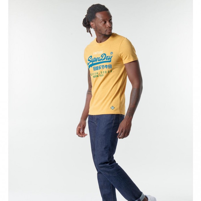 Superdry Vintage Logo Tri M1011003A-VYR Yellow