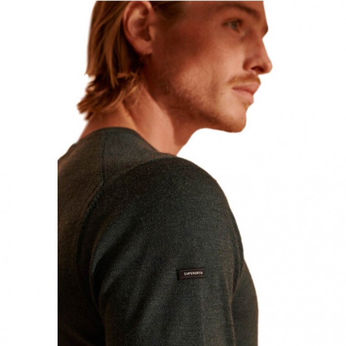 SUPERDRY MERINO LIGHTWEIGHT ΠΛΕΚΤΟ ΑΝΔΡIKO