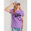 Superdry Fluro Purple Collegiate Cali State T-Shirt