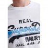 SUPERDRY VINTAGE LOGO CROSS HATCH ΜΠΛΟΥΖ