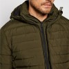 Superdry Μπουφάν πουπουλένιο Hooded Fuji Πράσινο Regular Fit