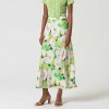 SURKANA Long A-line skirt Green SURKANA Long A-line skirt Green