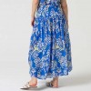 SURKANA Skirt with flare Blue SURKANA Skirt with flare Blue