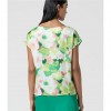 SURKANA Blouse with boat neck and short sleeves Green SURKANA Blouse with boat neck and short sleeves Green
