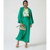 SURKANA Blouse with boat neck and short sleeves Green SURKANA Blouse with boat neck and short sleeves Green